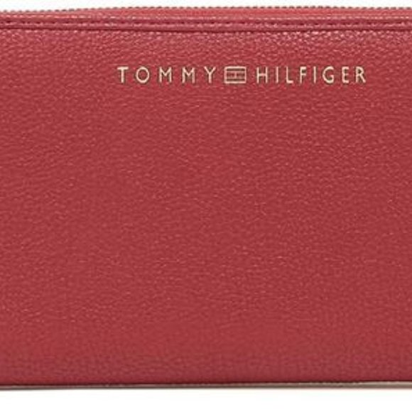 TOMMY HILFIGER Signature Stripe Zip-Around Purse ( - Picture 13 of 14